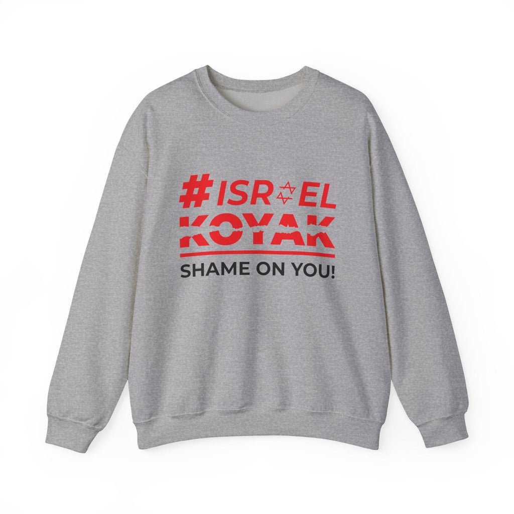 #ISRAELKOYAK Crewneck Sweatshirt - S / Sport Grey