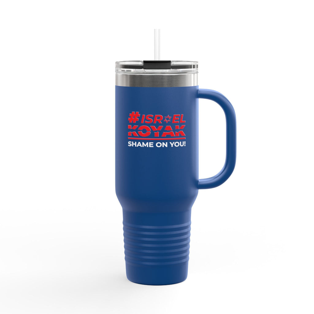 #ISRAELKOYAK Insulated Travel Mug - 40oz
