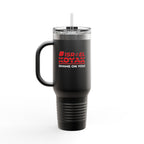 #ISRAELKOYAK Insulated Travel Mug - 40oz - Black
