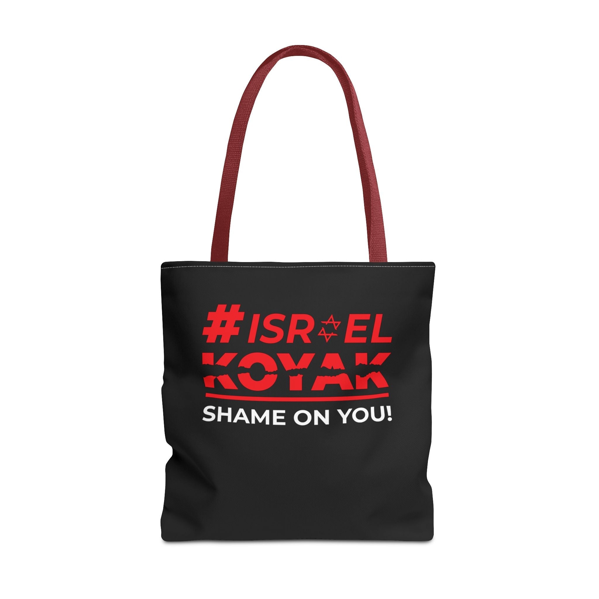 #ISRAELKOYAK Tote Bag - 18’’ × / Red - Bags