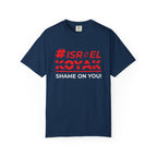 #ISRAELKOYAK Unisex Garment-Dyed T-Shirt - Navy / S