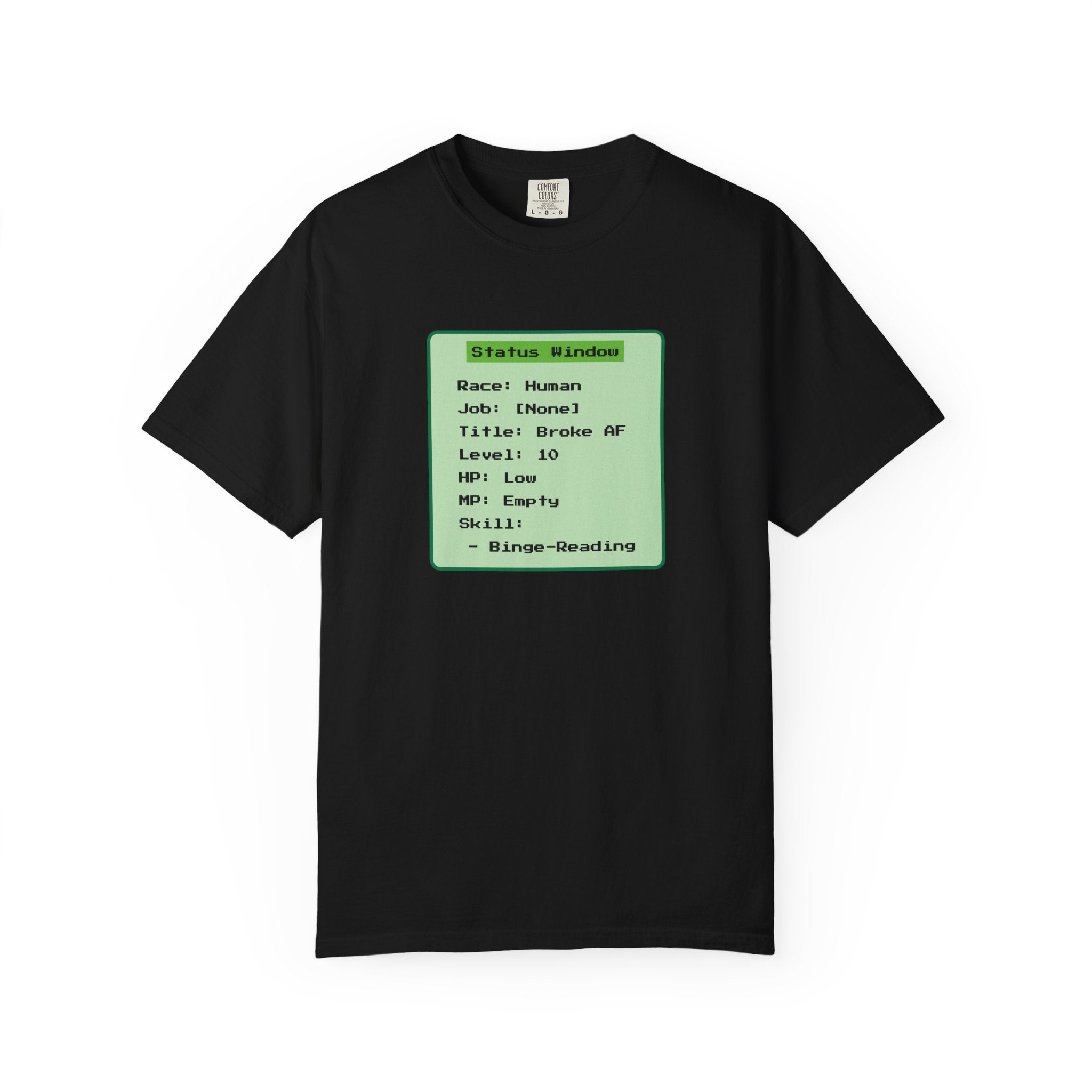 Manga & Manhwa Reader Fan's Status Window T-Shirt