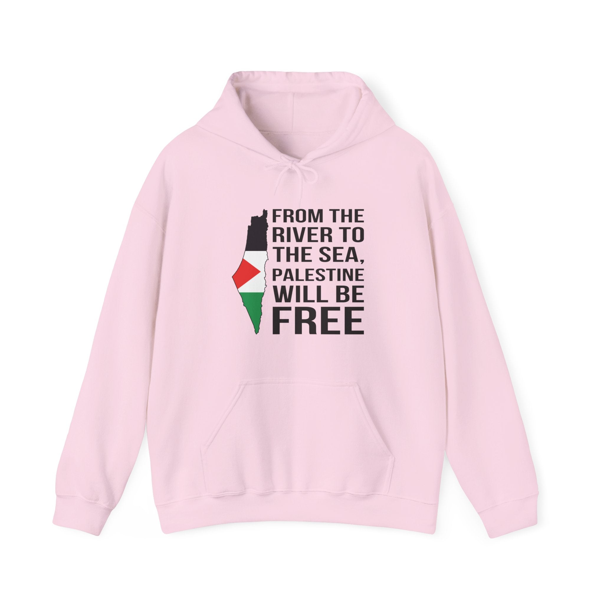Palestine Freedom Classic Hoodie - Light Pink / S