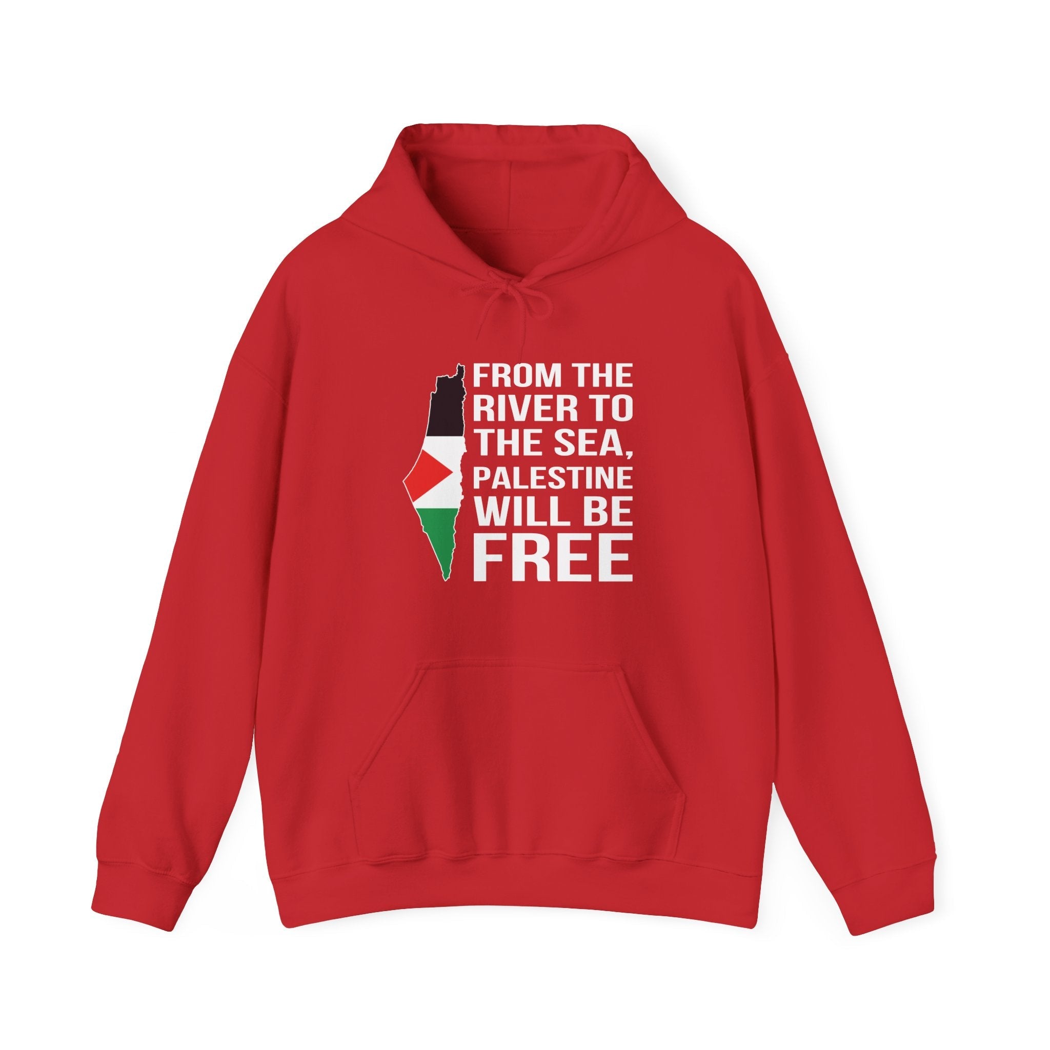 Palestine Freedom Classic Hoodie - Red / S