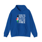 Palestine Freedom Classic Hoodie - Royal / S