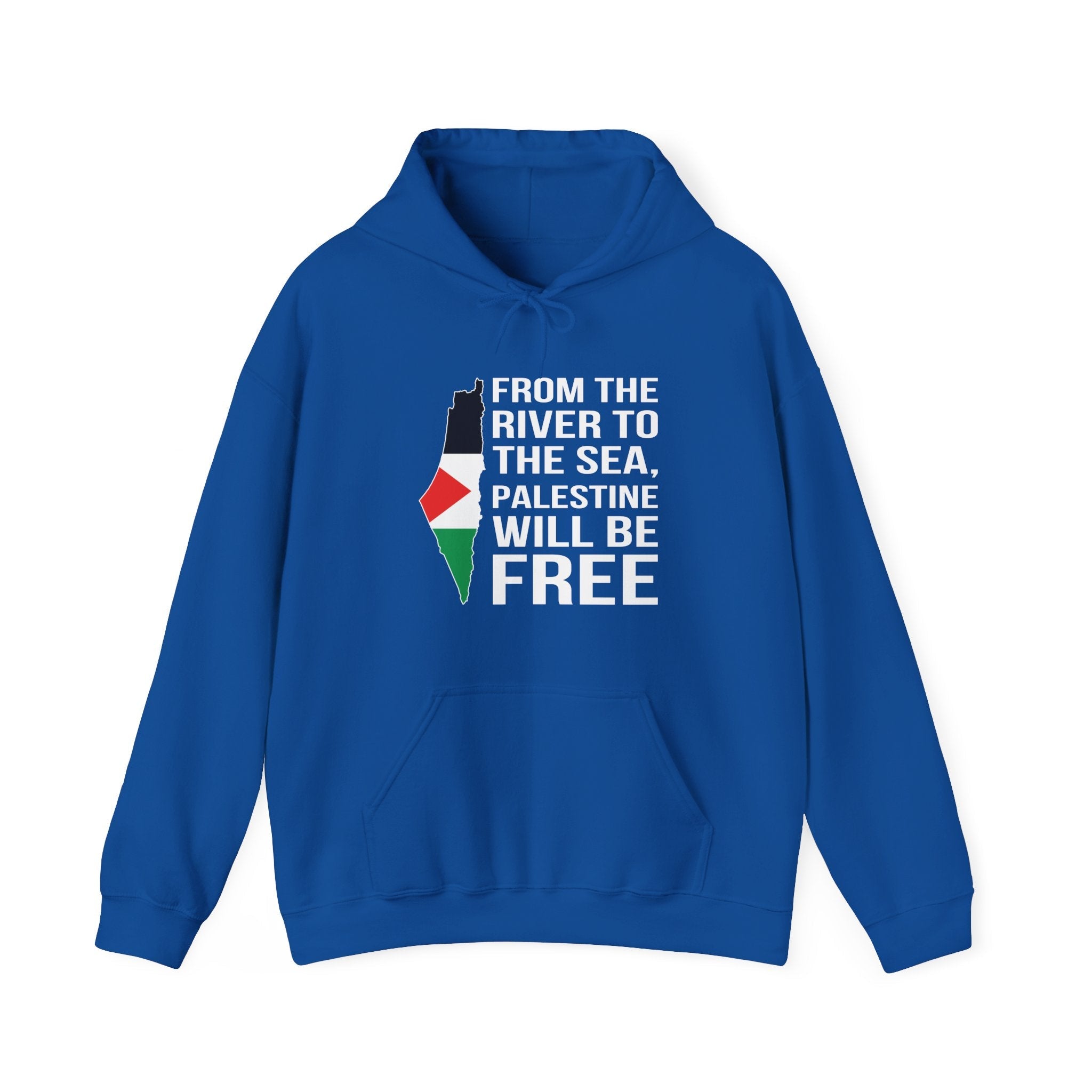 Palestine Freedom Classic Hoodie - Royal / S