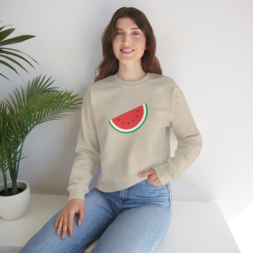Palestine Freedom Melon Crewneck Sweatshirt