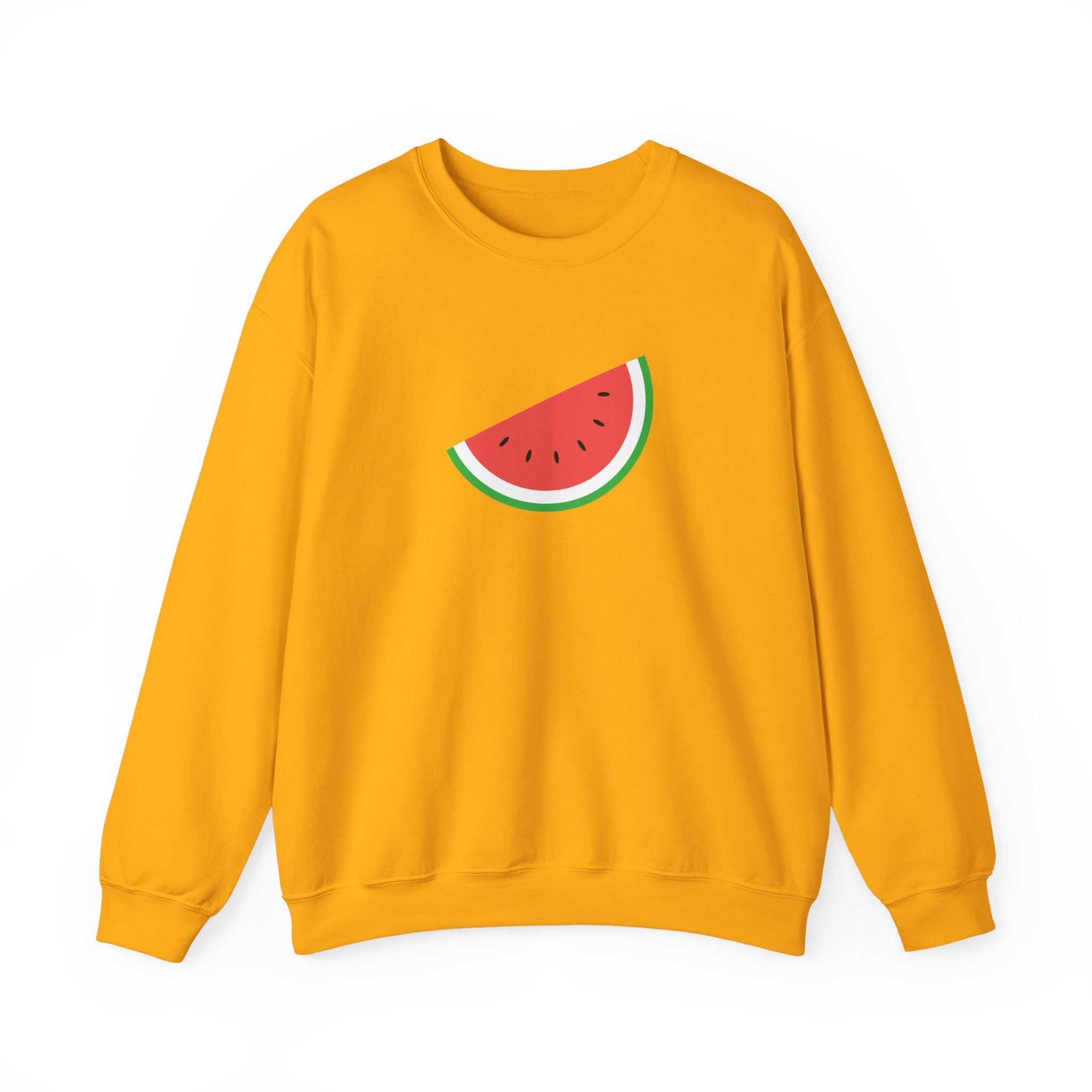 Palestine Freedom Melon Crewneck Sweatshirt - S / Gold
