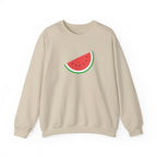 Palestine Freedom Melon Crewneck Sweatshirt - S / Sand