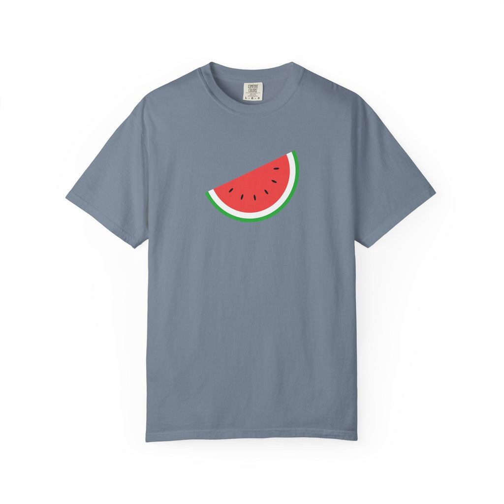 Palestine Freedom Melon Slice Unisex T-Shirt - Blue Jean / S
