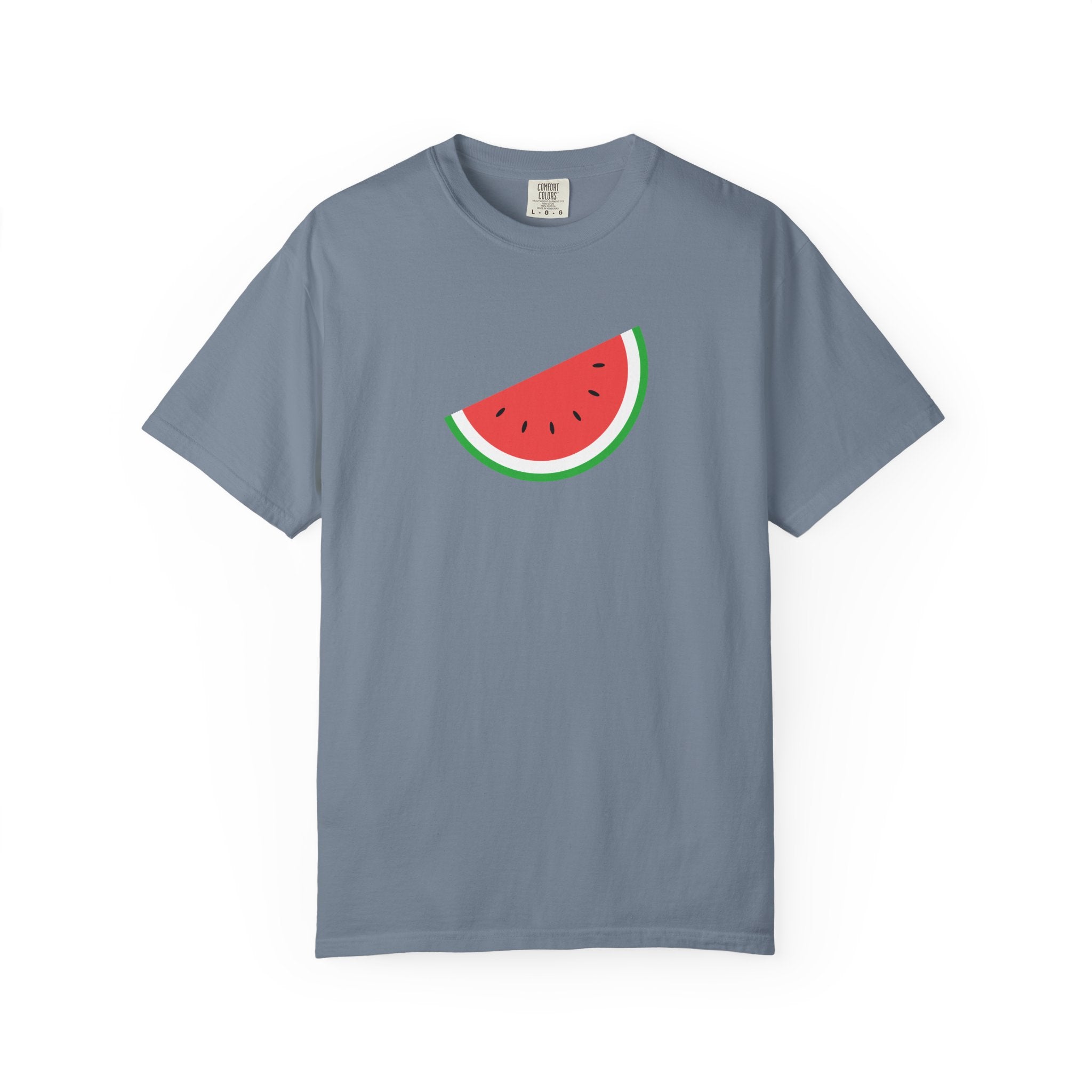 Palestine Freedom Melon Slice Unisex T-Shirt - Blue Jean / S