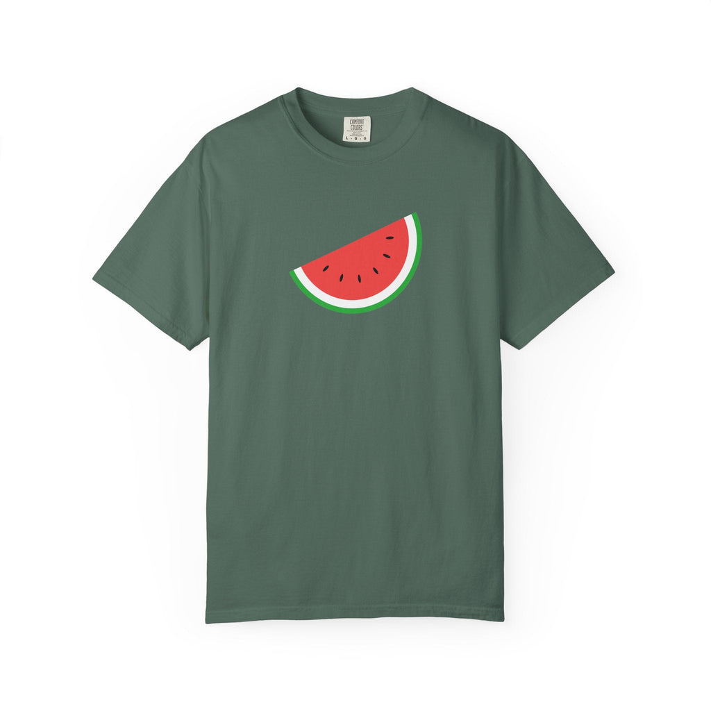 Palestine Freedom Melon Slice Unisex T-Shirt - Blue Spruce / S
