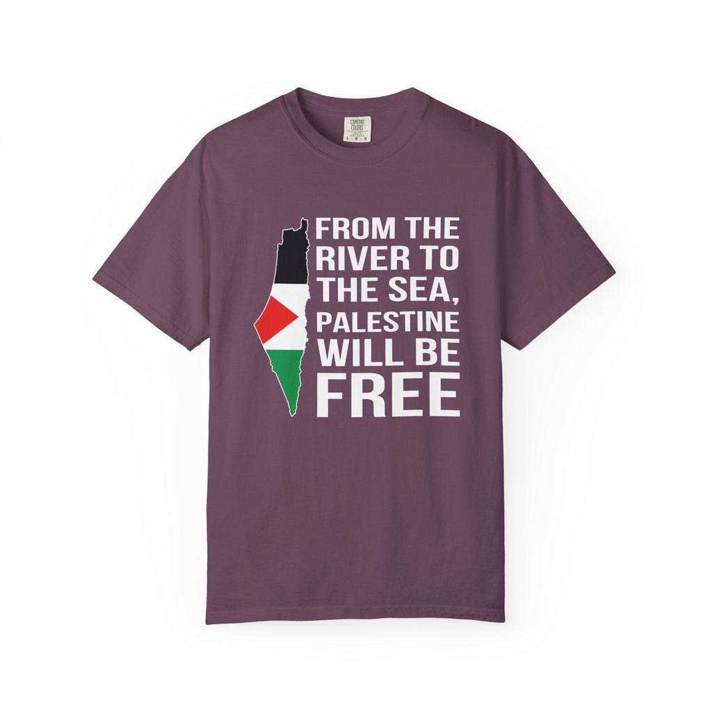 Palestine Freedom Unisex T-Shirt - Berry / S