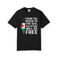 Palestine Freedom Unisex T-Shirt - Black / S