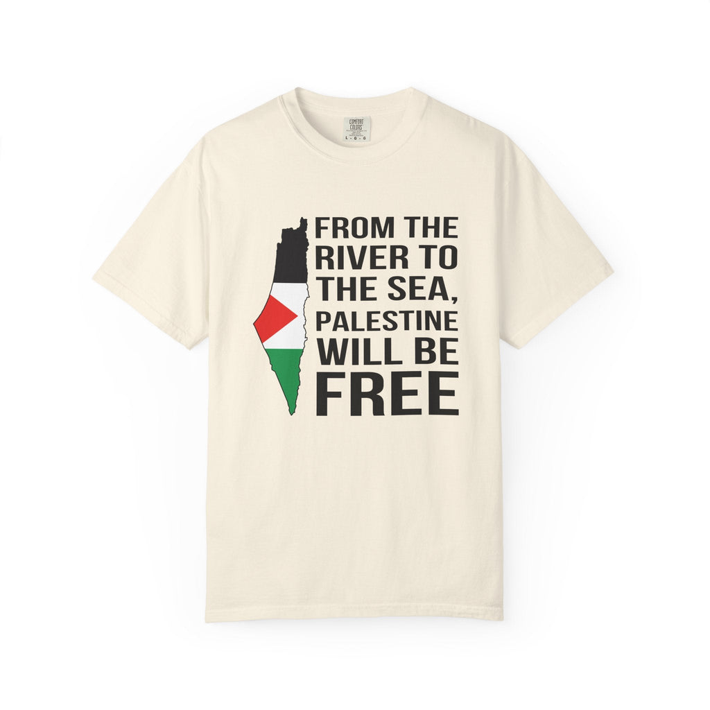 Palestine Freedom Unisex T-Shirt - Ivory / S