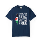 Palestine Freedom Unisex T-Shirt - Navy / S