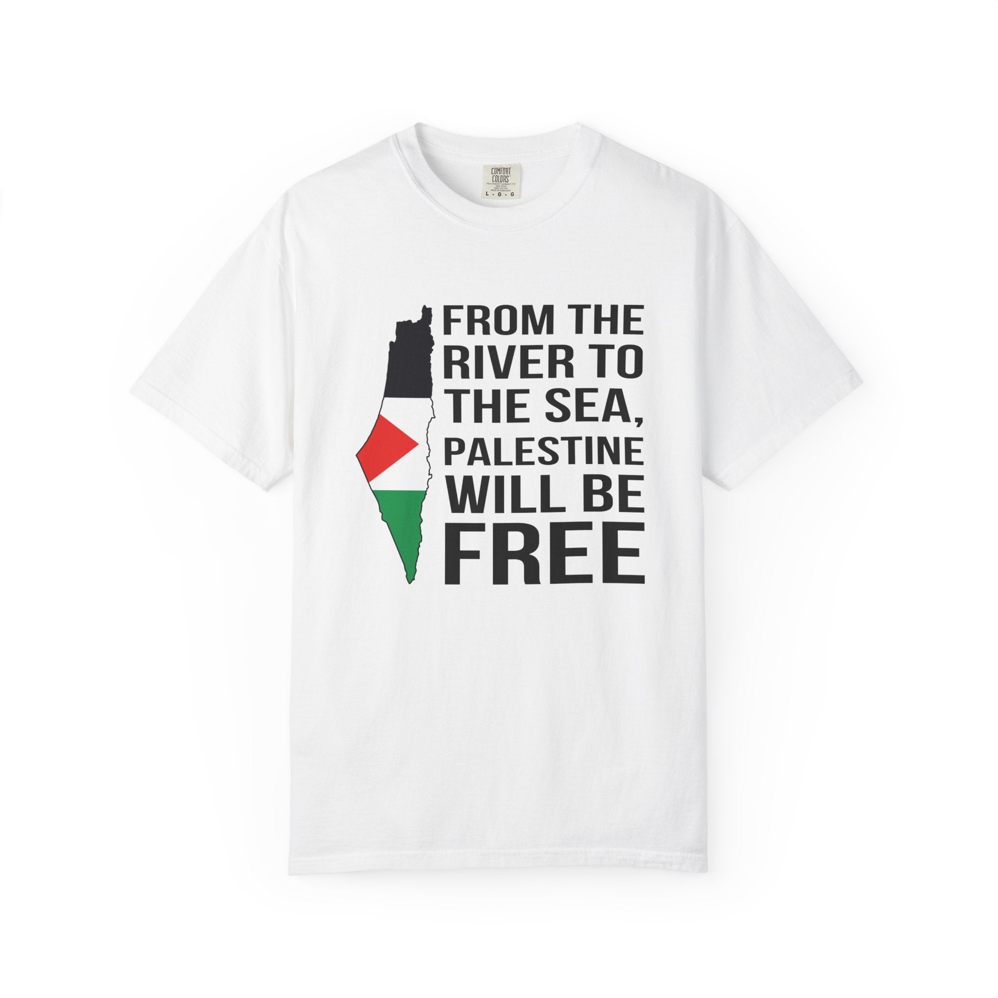 Palestine Freedom Unisex T-Shirt - White / S