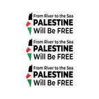Palestine Freedom Vinyl Sticker - 4’’ x 6’’ / Kiss-Cut / Satin - Paper products