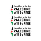 Palestine Freedom Vinyl Sticker - 6’’ x 8’’ / Kiss-Cut / Satin - Paper products