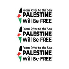 Palestine Freedom Vinyl Sticker - 8’’ x 10’’ / Kiss-Cut / Satin - Paper products