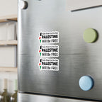 Palestine Freedom Vinyl Sticker - Paper products