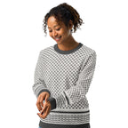 Palestine Keffiyeh Classic Fit Knitted Crew Neck Sweater - Knitwear