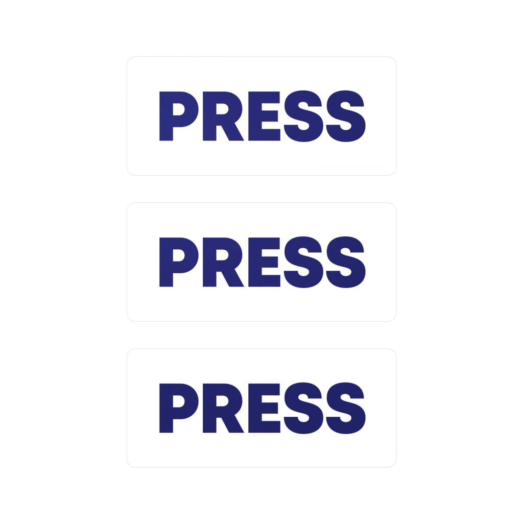 Palestine PRESS Kiss-Cut Vinyl Decals Stickers - 4’’ x 6’’ / Satin - Sticker