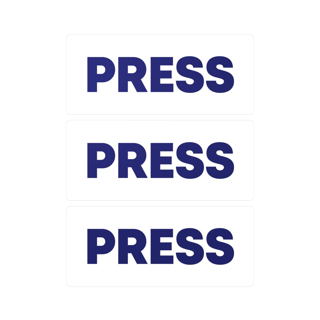 Palestine PRESS Kiss-Cut Vinyl Decals Stickers - 6’’ x 8’’ / Satin - Sticker