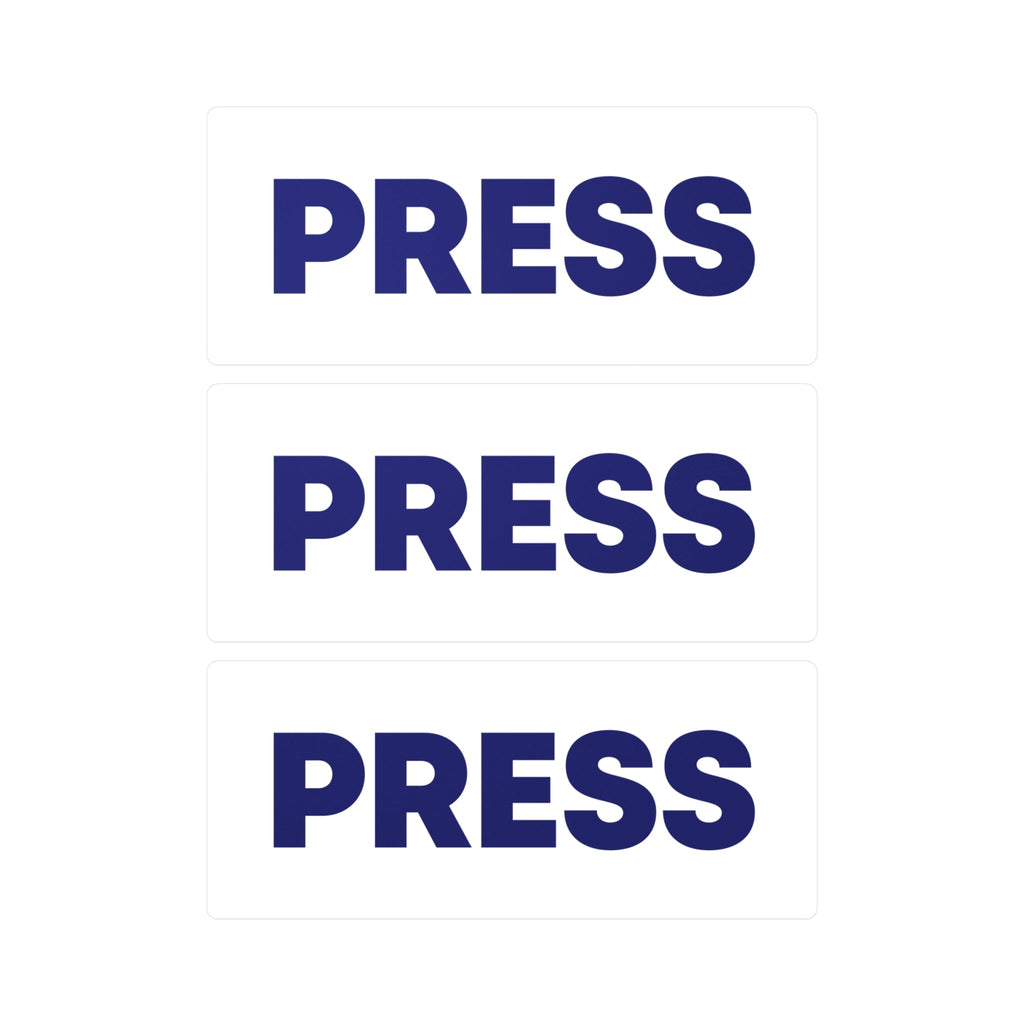 Palestine PRESS Kiss-Cut Vinyl Decals Stickers - 8’’ x 10’’ / Satin - Sticker