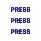Palestine PRESS Kiss-Cut Vinyl Decals Stickers - 8’’ x 10’’ / Satin - Sticker