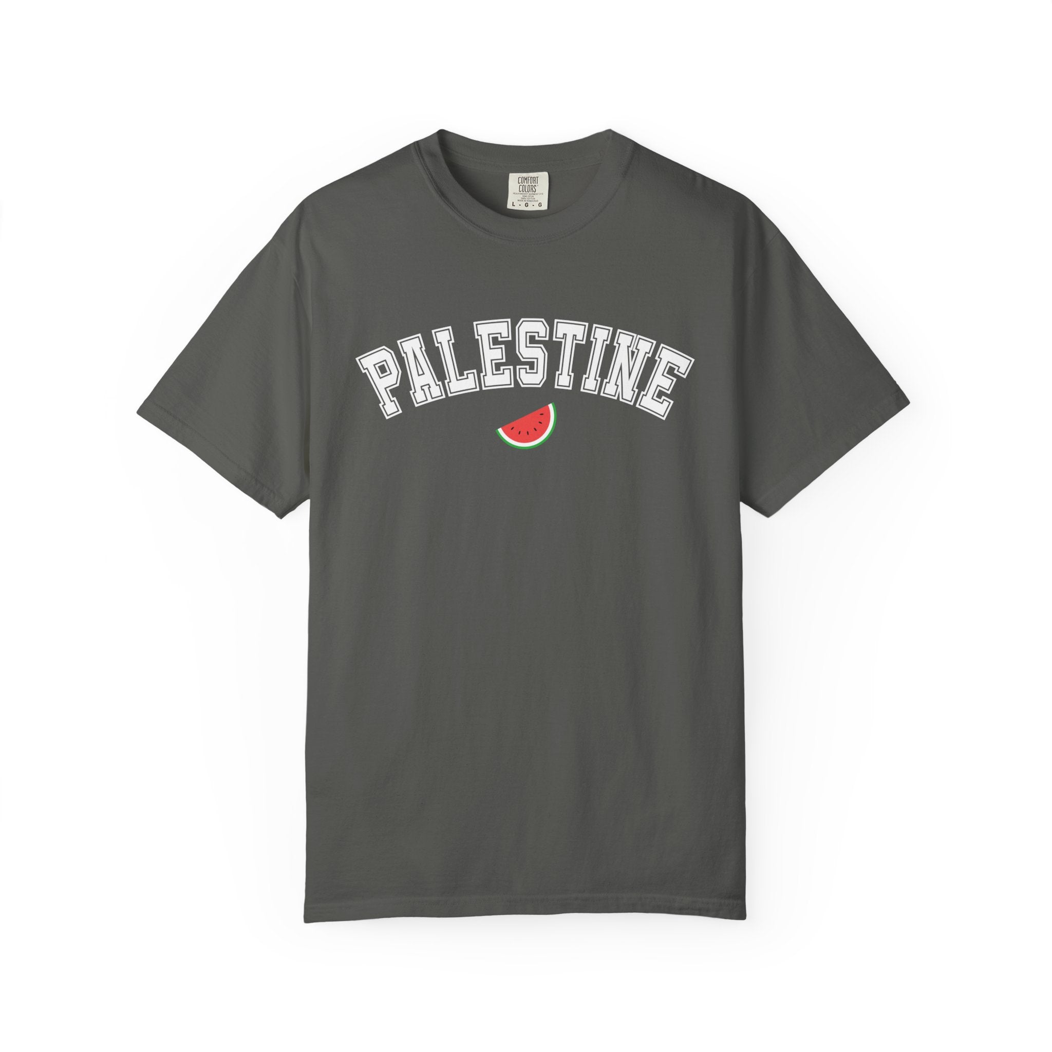 Palestine Varsity Unisex T-Shirt - Pepper / S
