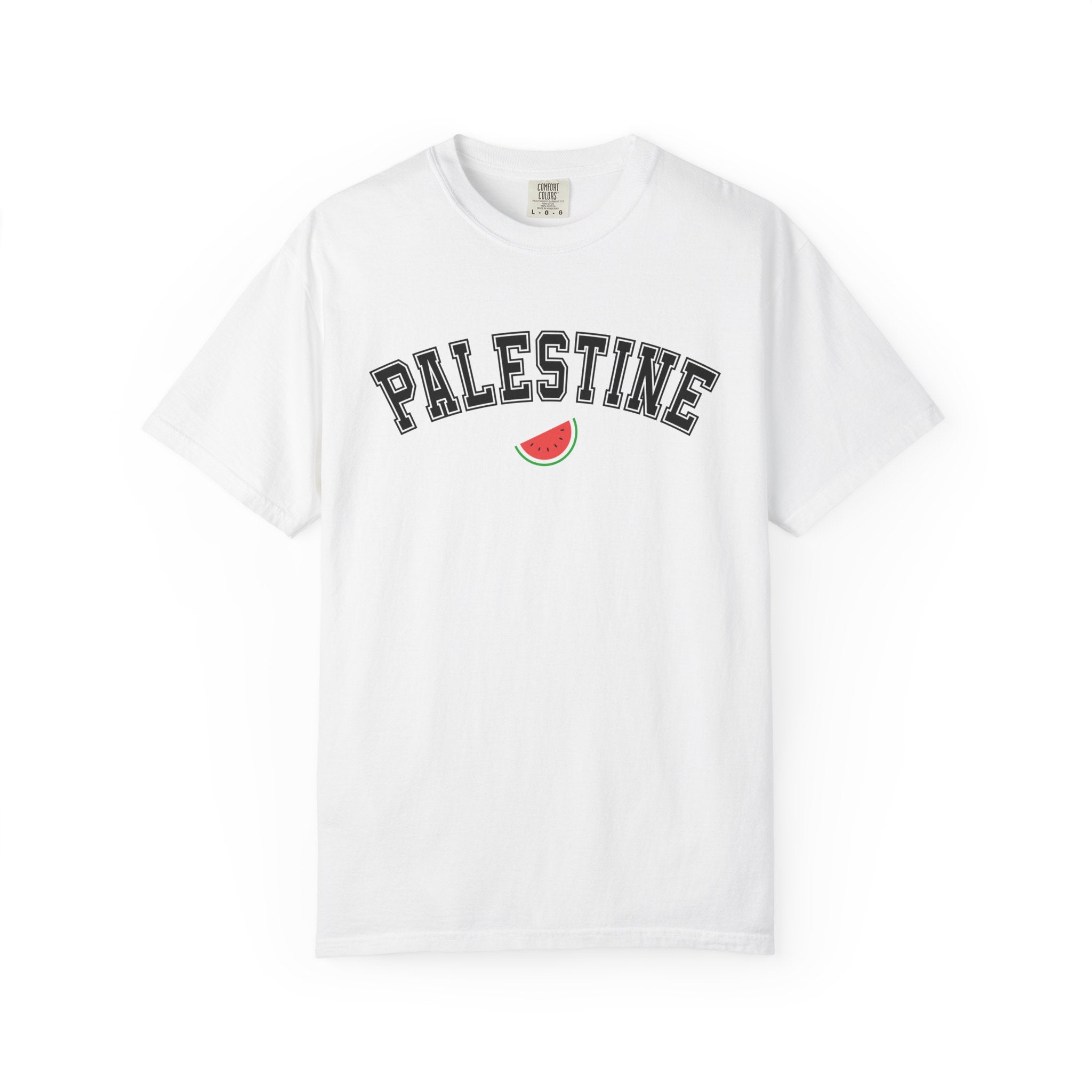 Palestine Varsity Unisex T-Shirt - White / S
