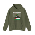Peace for Palestine Classic Hoodie - Military Green / S