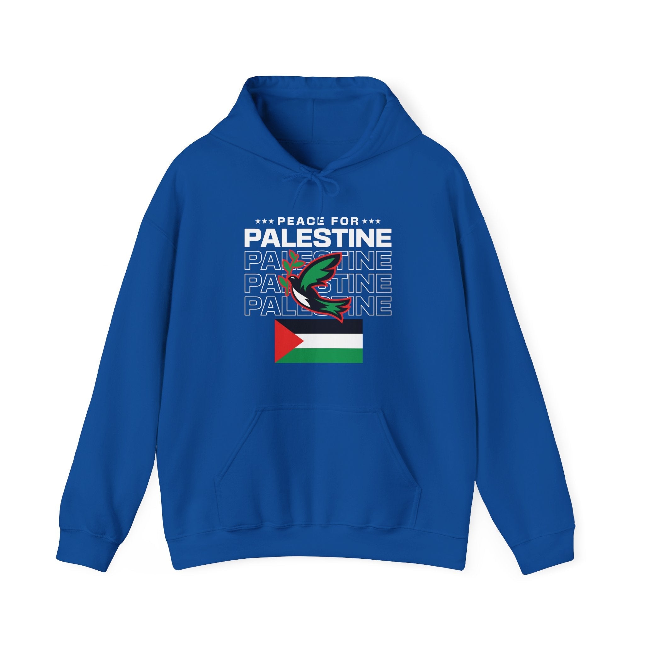 Peace for Palestine Classic Hoodie - Royal / S