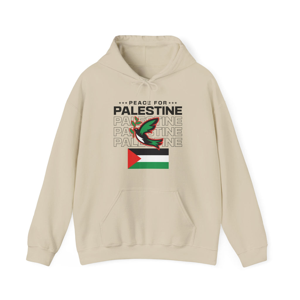 Peace for Palestine Classic Hoodie - Sand / S