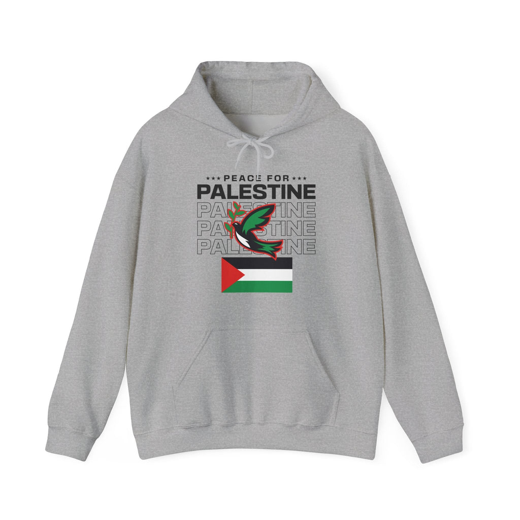Peace for Palestine Classic Hoodie - Sport Grey / S