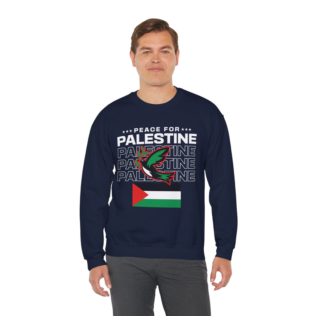 Peace for Palestine Crewneck Sweatshirt