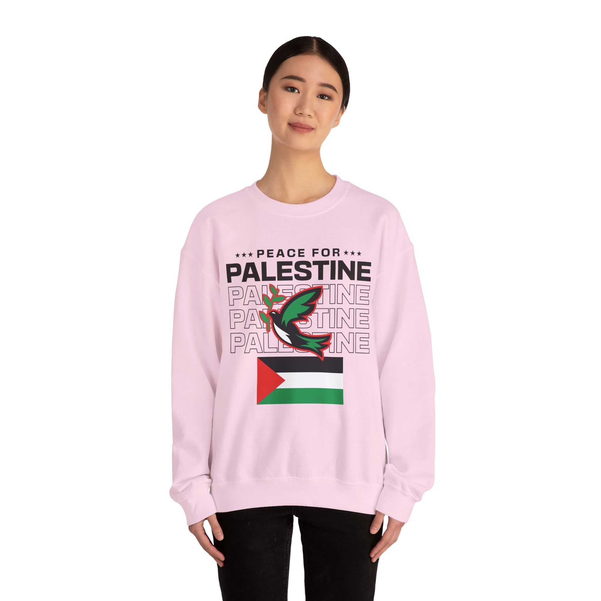 Peace for Palestine Crewneck Sweatshirt