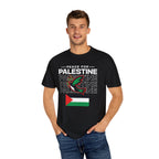 Peace for Palestine Unisex Garment-Dyed T-Shirt