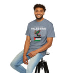 Peace for Palestine Unisex Garment-Dyed T-Shirt