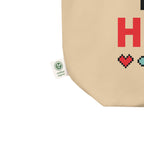 Beige product with a 'certified organic' label on a white background