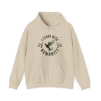 I Stand With Humanity Classic Hoodie - Sand / S