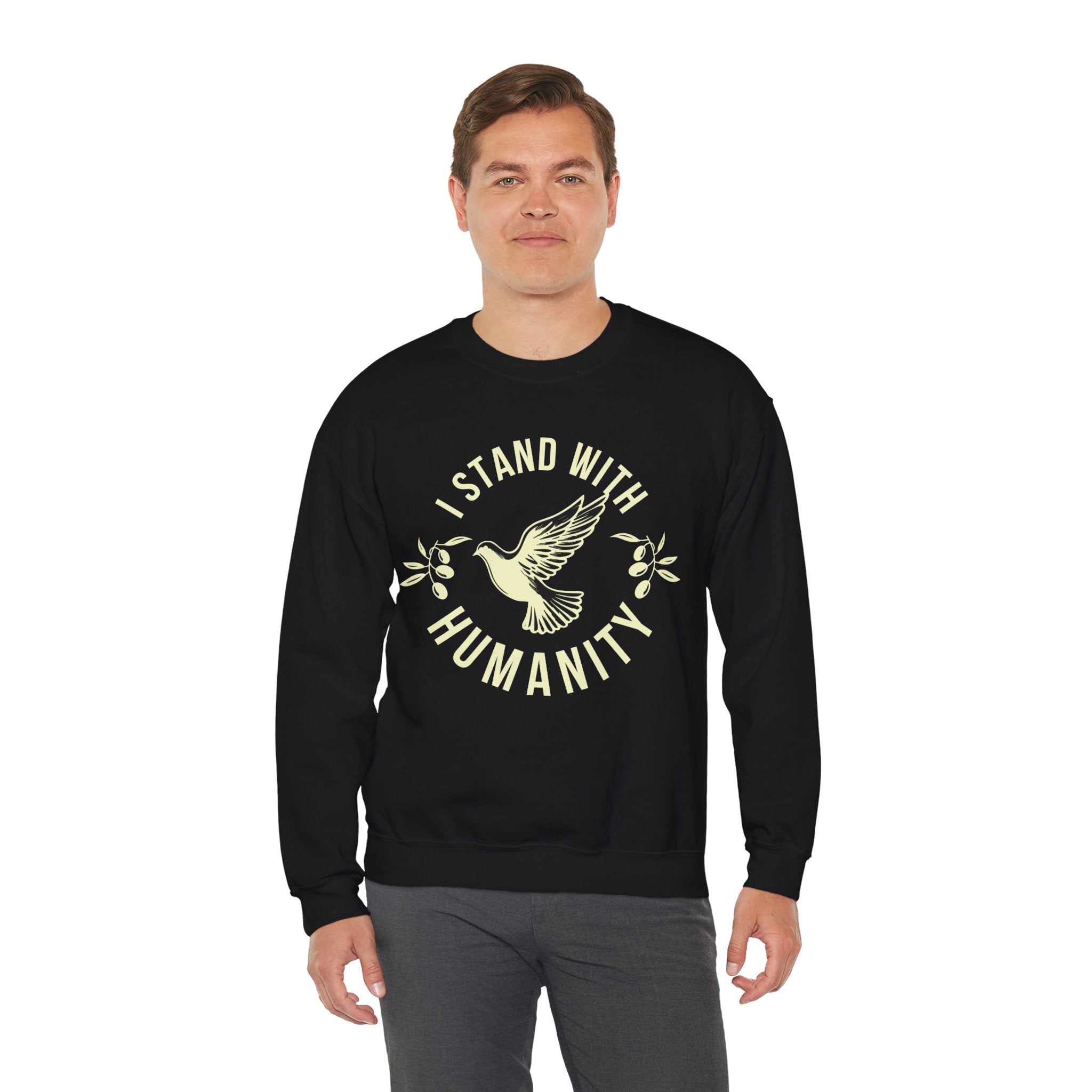 I Stand With Humanity Crewneck Sweatshirt
