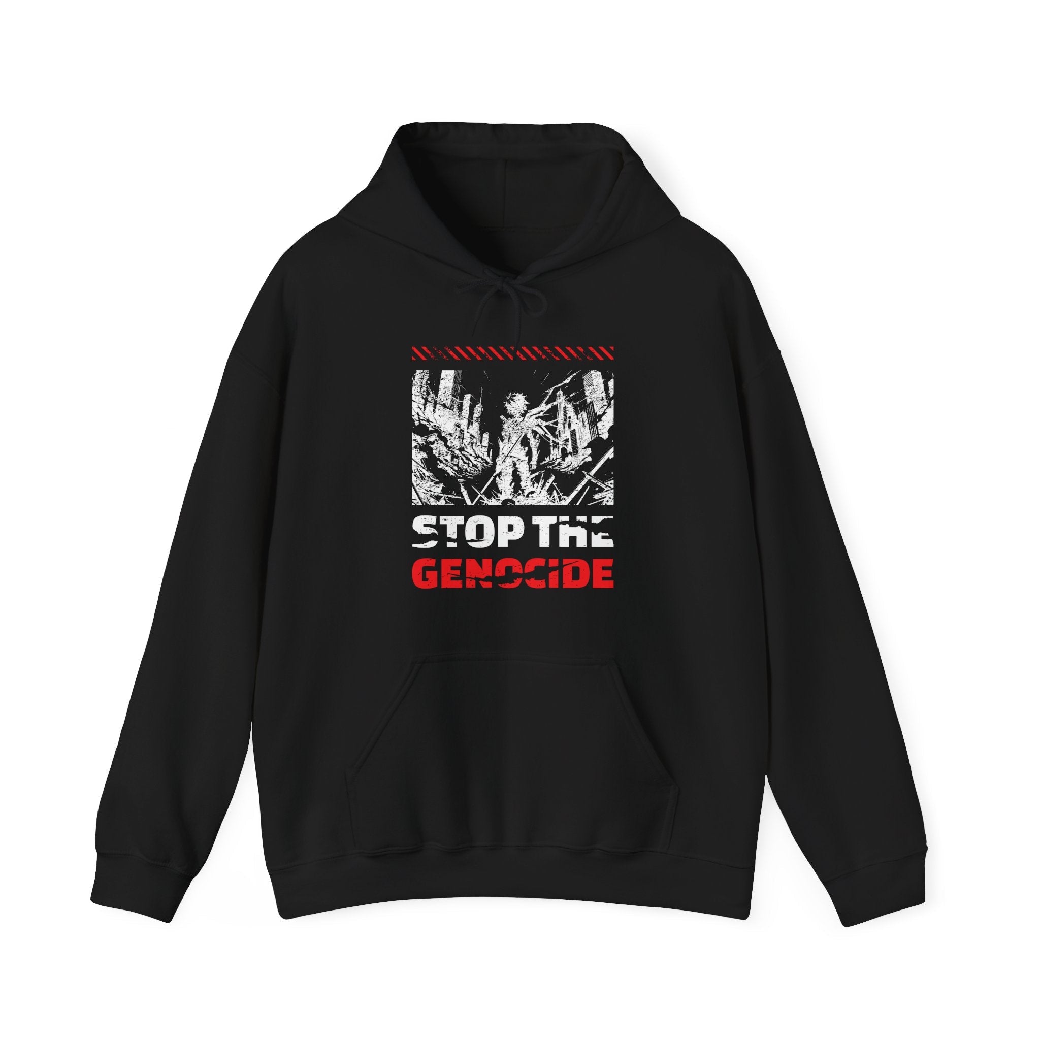 Stop the Genocide Classic Hoodie - Black / S