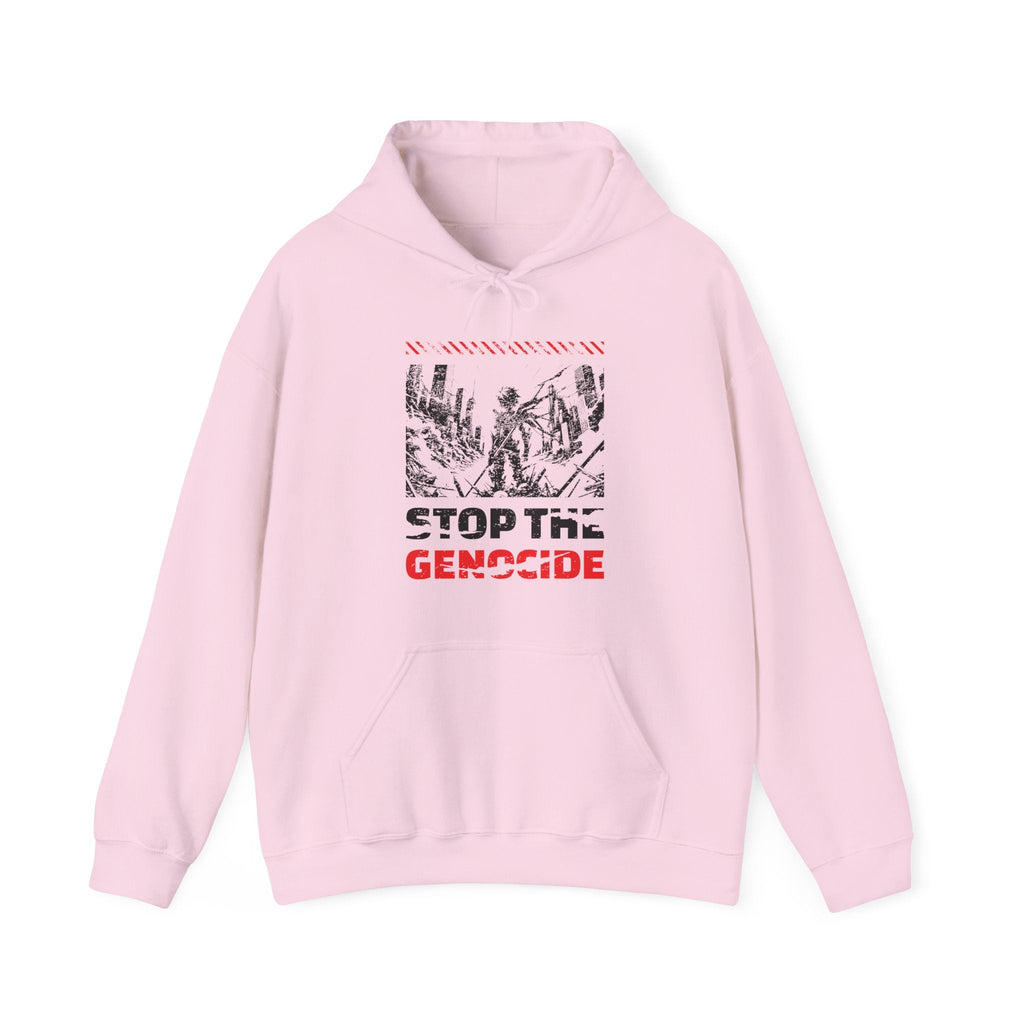 Stop the Genocide Classic Hoodie - Light Pink / S