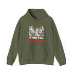 Stop the Genocide Classic Hoodie - Military Green / S