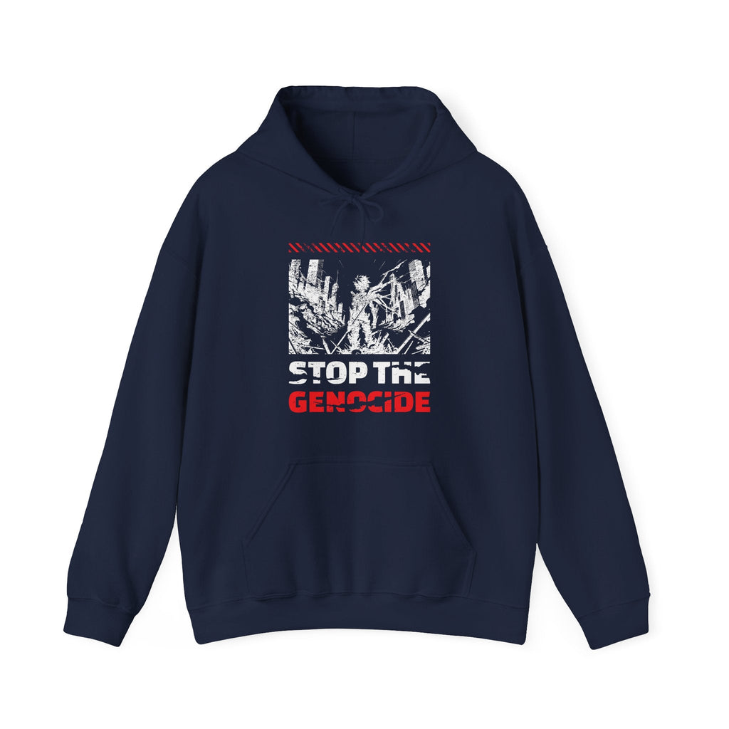 Stop the Genocide Classic Hoodie - Navy / S