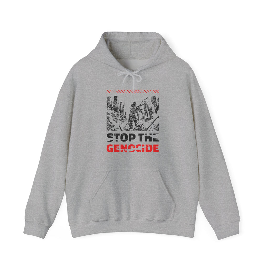 Stop the Genocide Classic Hoodie - Sport Grey / S