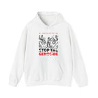 Stop the Genocide Classic Hoodie - White / S
