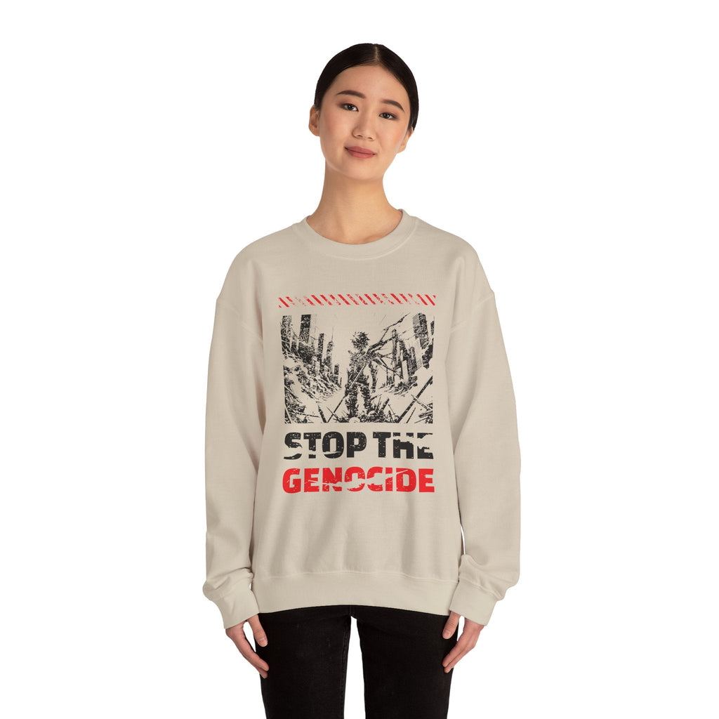 Stop the Genocide Crewneck Sweatshirt